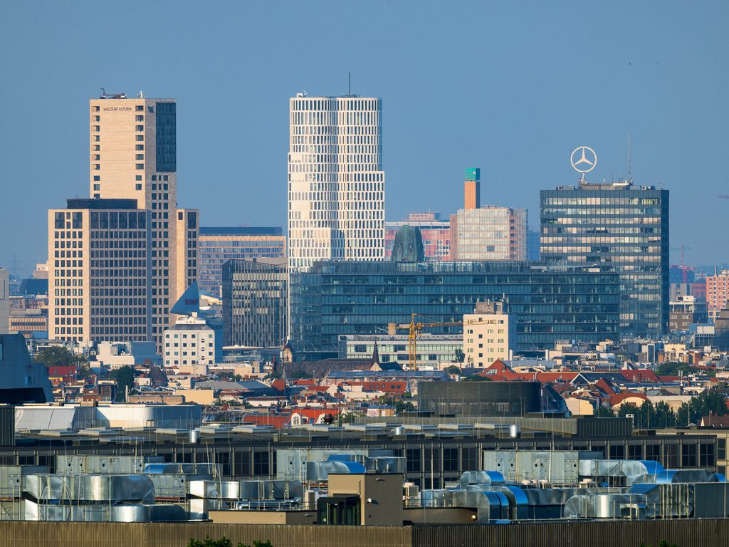 Charlottenburger Skyline – Blick auf die Berliner City West